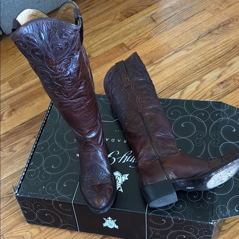 Johnny Ringo Brown Heeled Boots